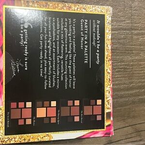 Laura teller party in a palette